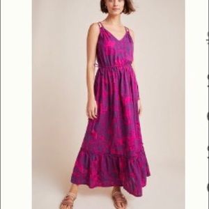 Anthropologie maxi dress